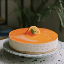Aperol Spritz Cheesecake